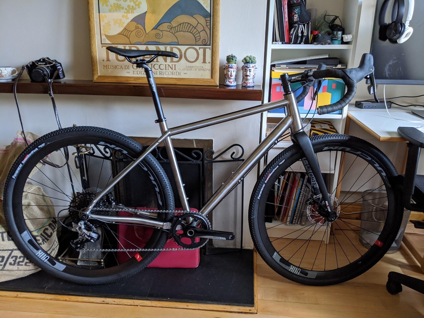 2020 Planet X Titus Goldrush Silver, gray or bare metal