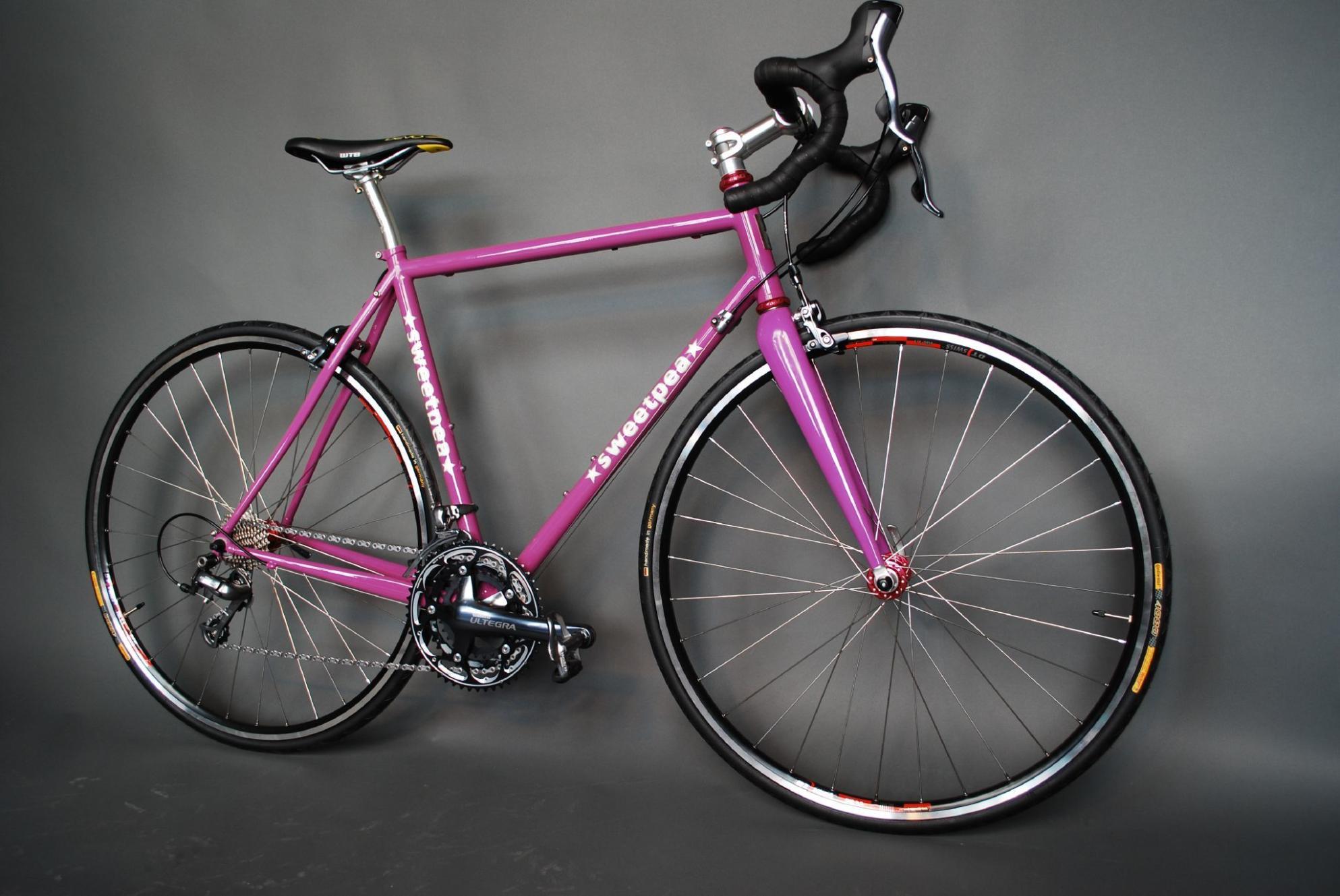 2009 Sweetpea Bicycles Custom road Purple