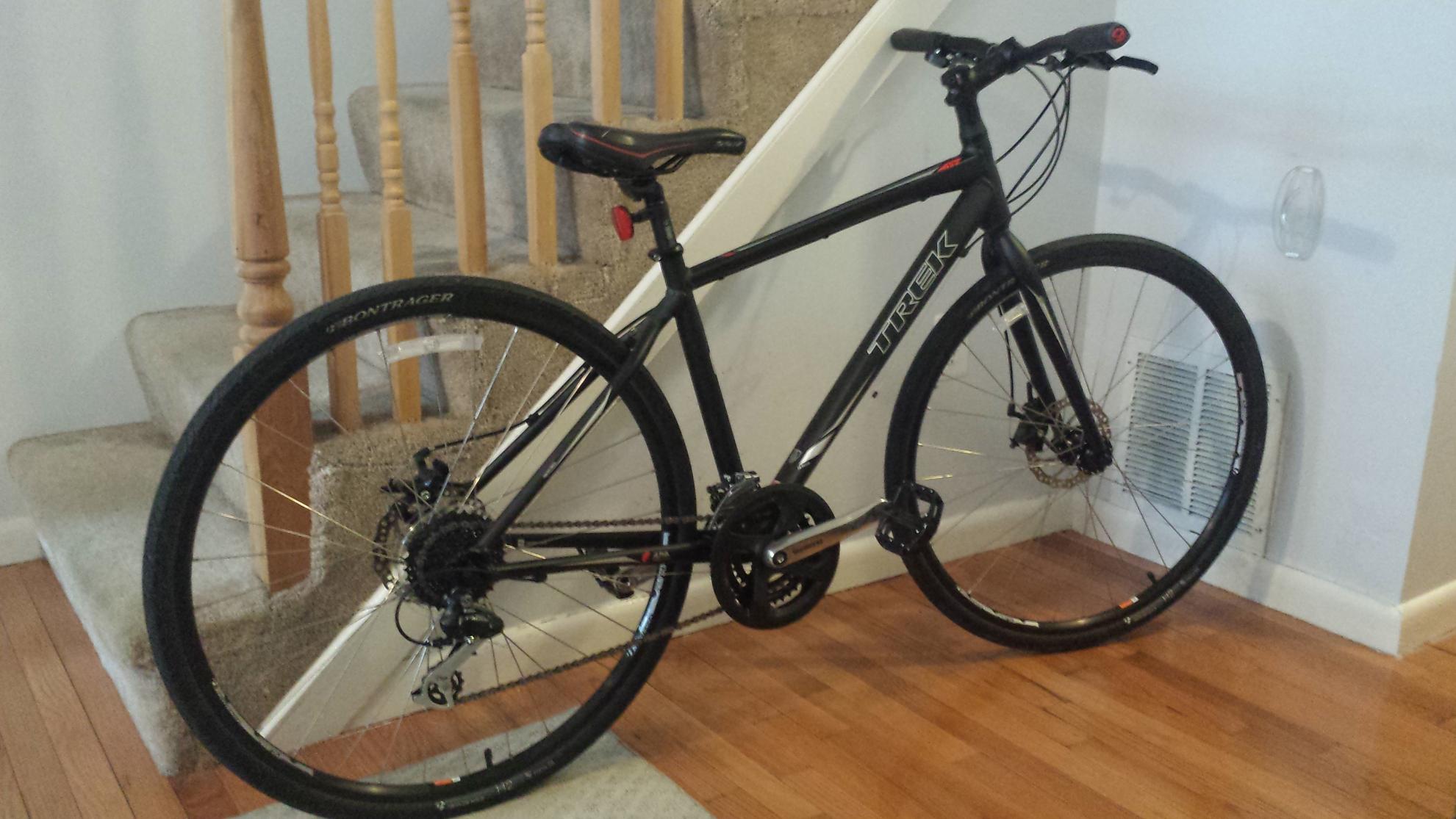 2013 Trek 7.2 FX Disc  Black