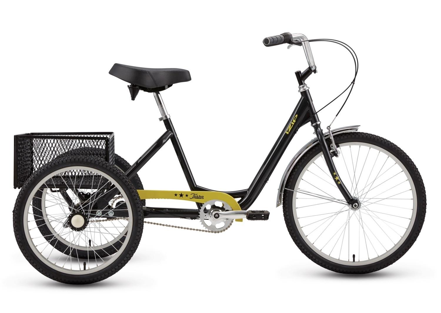 IZIP TRISTAR 3 speed tricycle Black