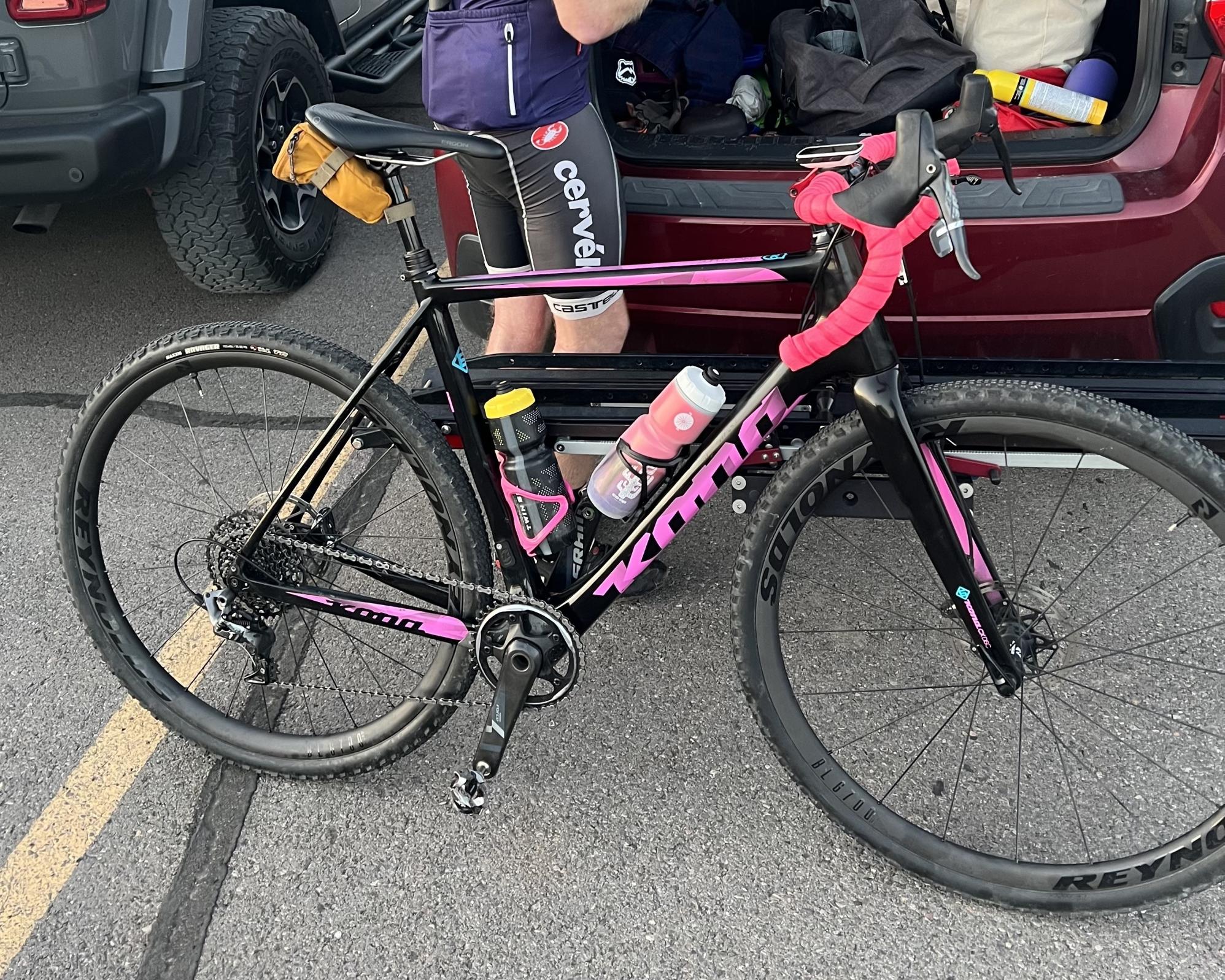 2018 Kona Super Jake Black and Pink