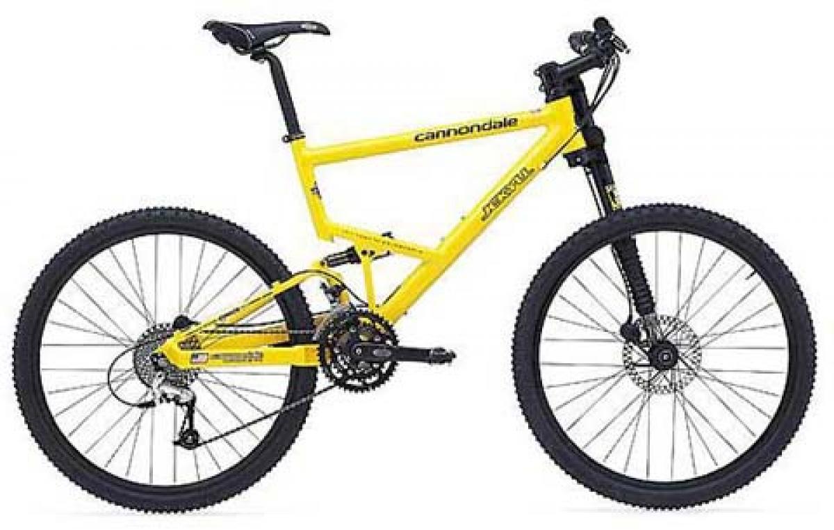 2000 Cannondale Jekyll Yellow or Gold