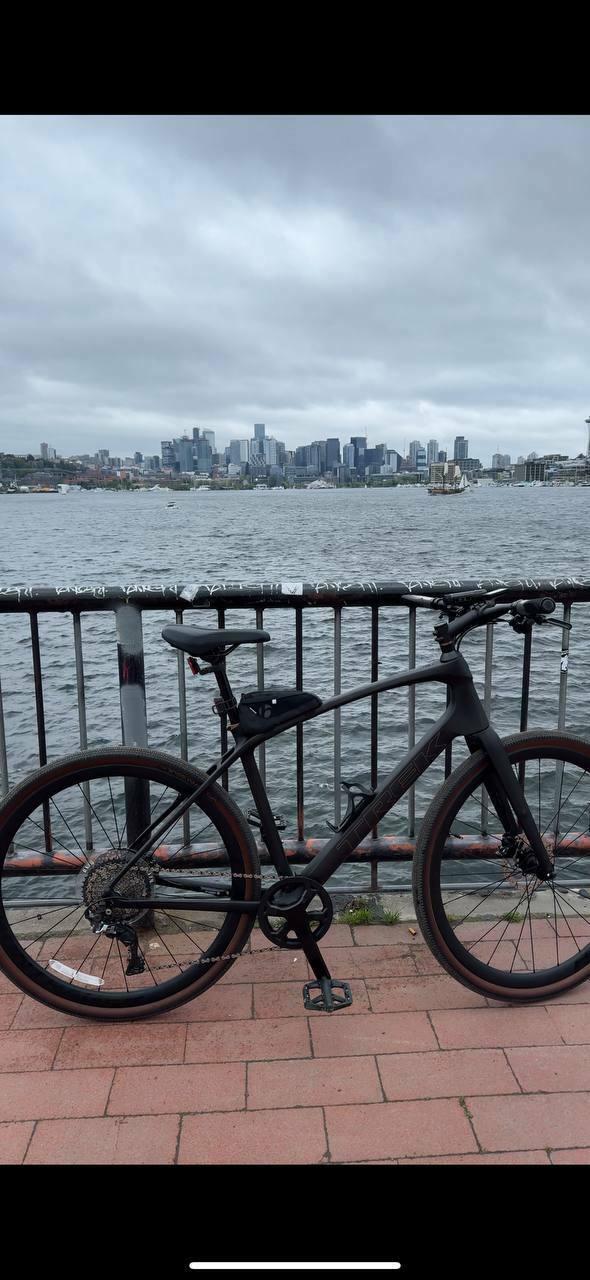 2022 Trek FX SPORT 6 CARBON L DEEP SMOKE Black