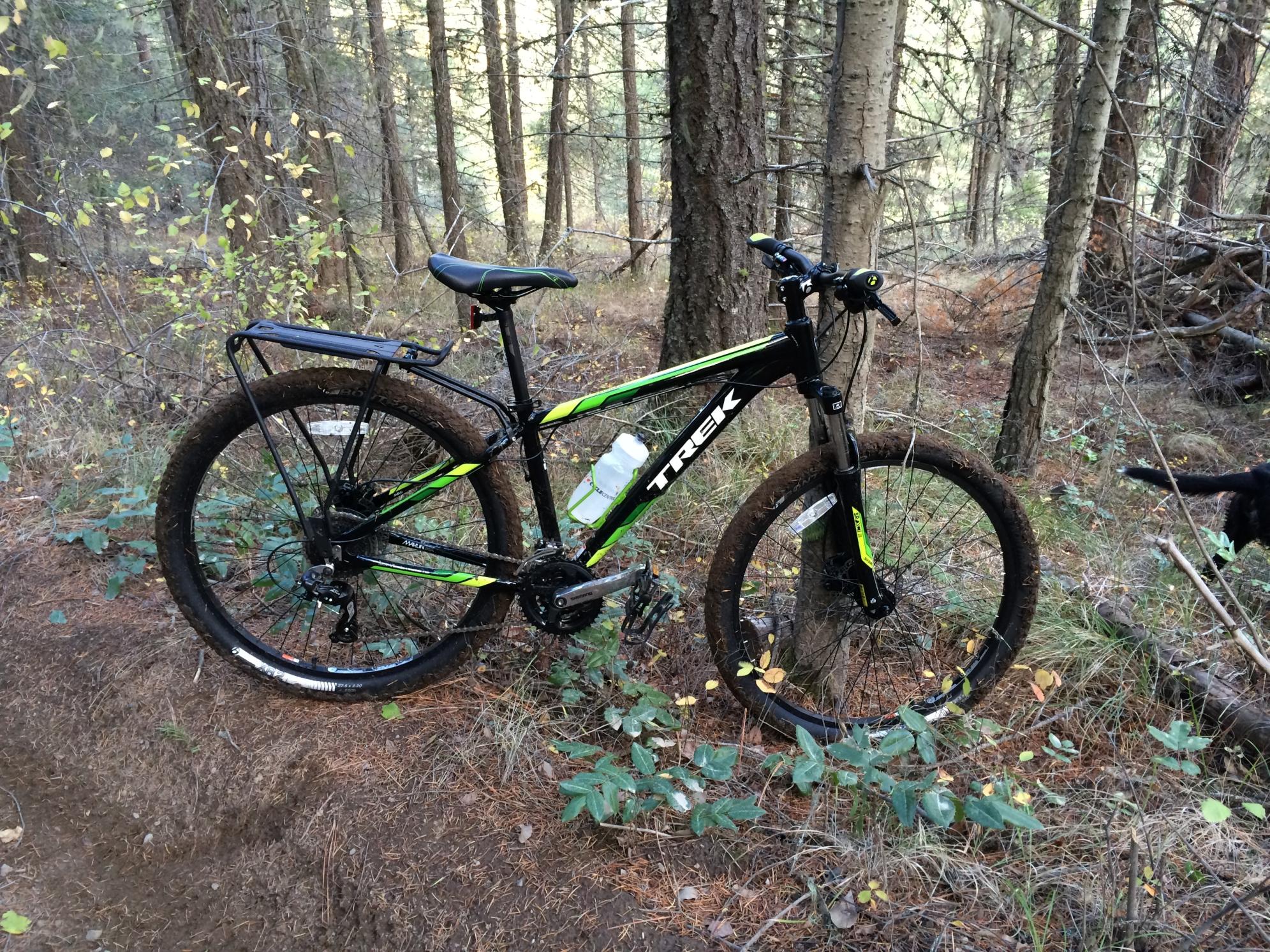 2014 Trek Marlin Black, Green, and Yellow or Gold