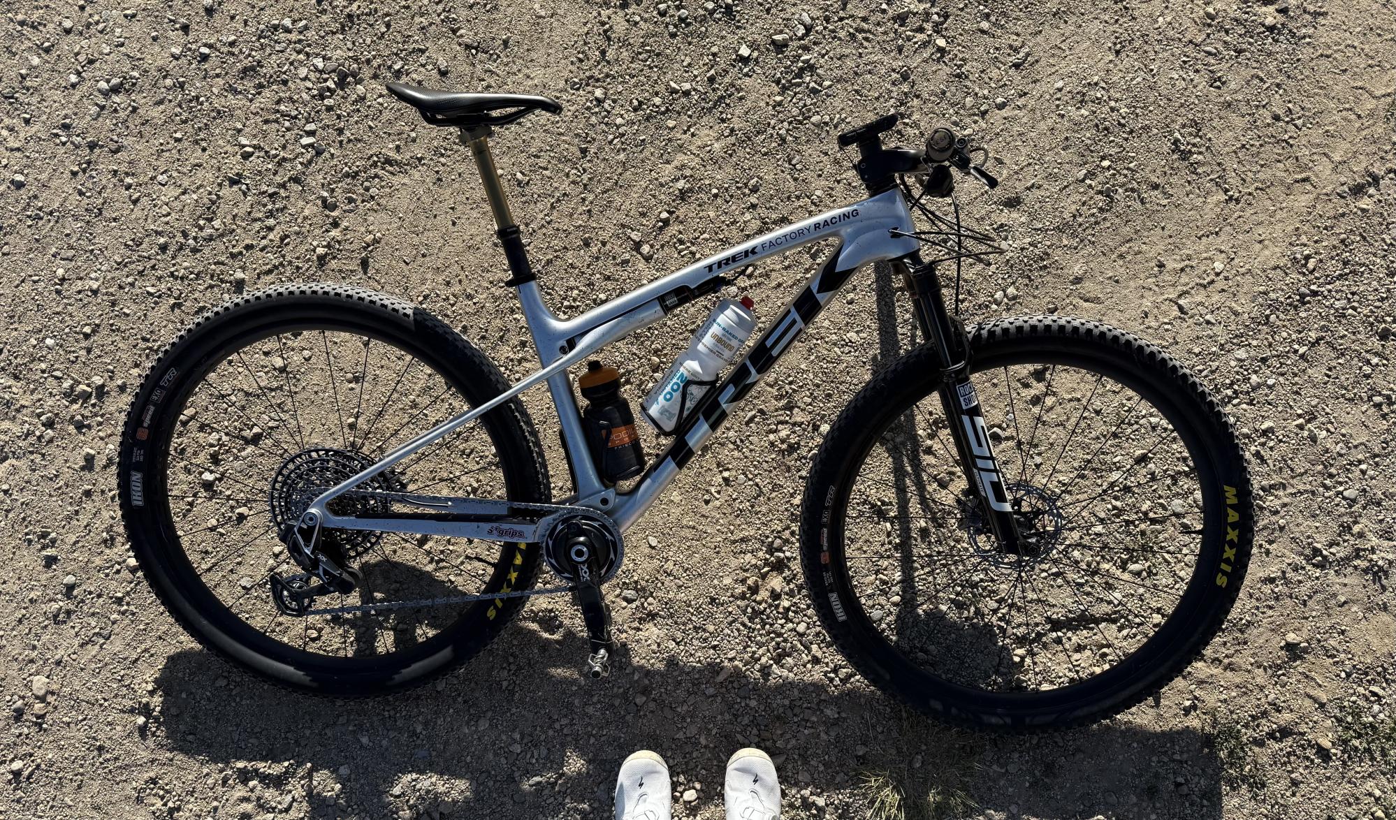 2024 Trek Supercaliber Factory Racing Silver, gray or bare metal