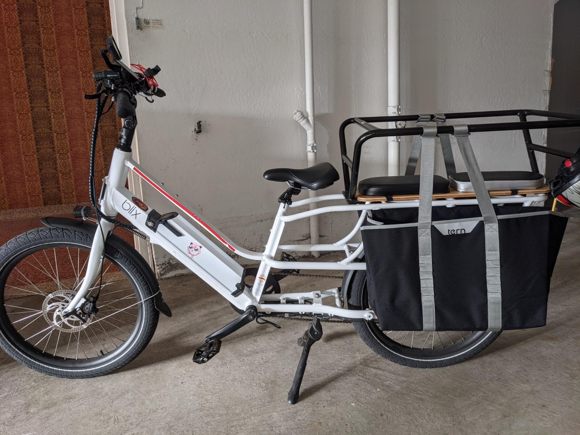 2021 Blix US21052333 cargo bike (rear storage) White