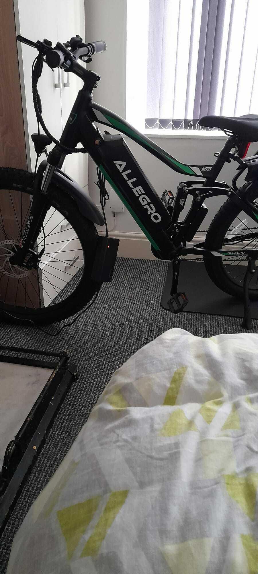 Krypton E- Bike Allergo Black and Green