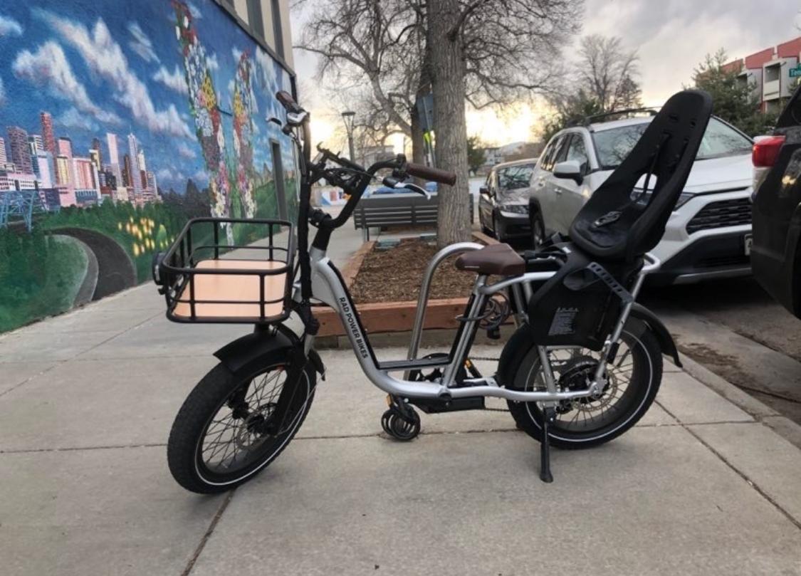 2024 Rad Power Bikes Silver, gray or bare metal