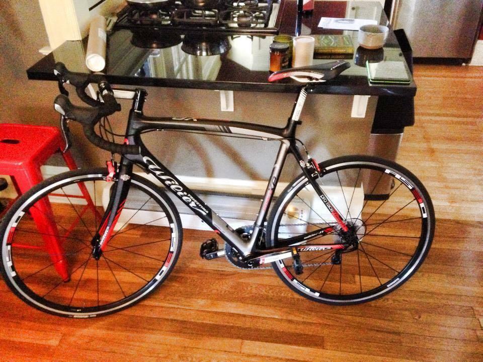 2016 Wilier GTR Black, Silver or Gray, and Red