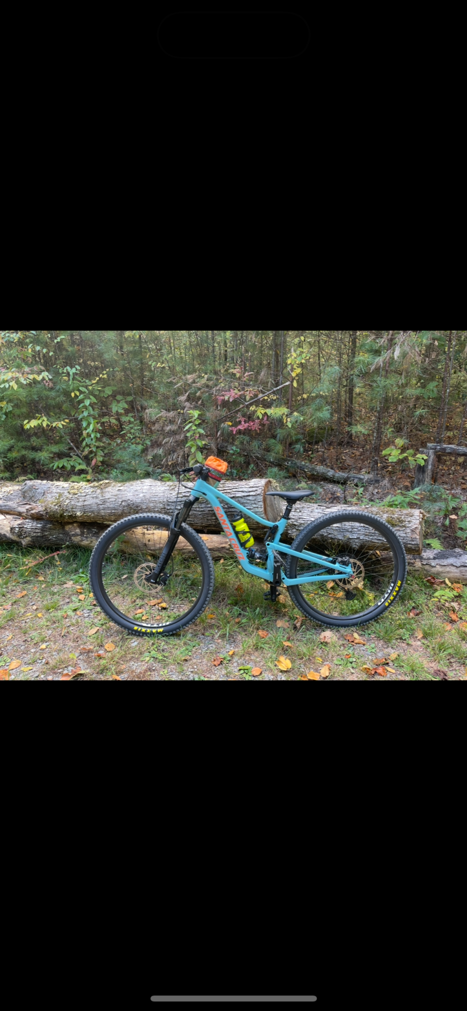 2022 Santa Cruz Tall Boy Blue and Orange