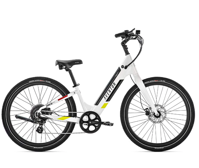 2022 Aventón PACE 500 NEXT-GEN Step-Through Ebike White