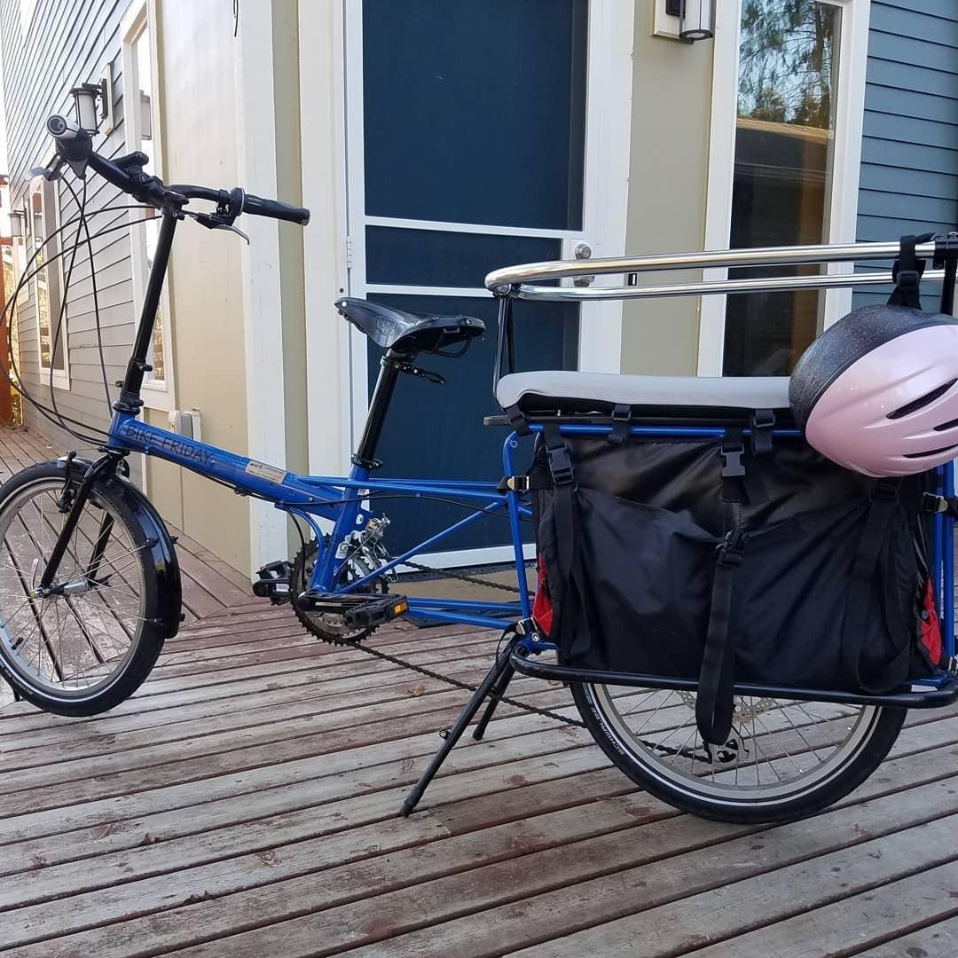 Bike Friday Haul-a-day Blue