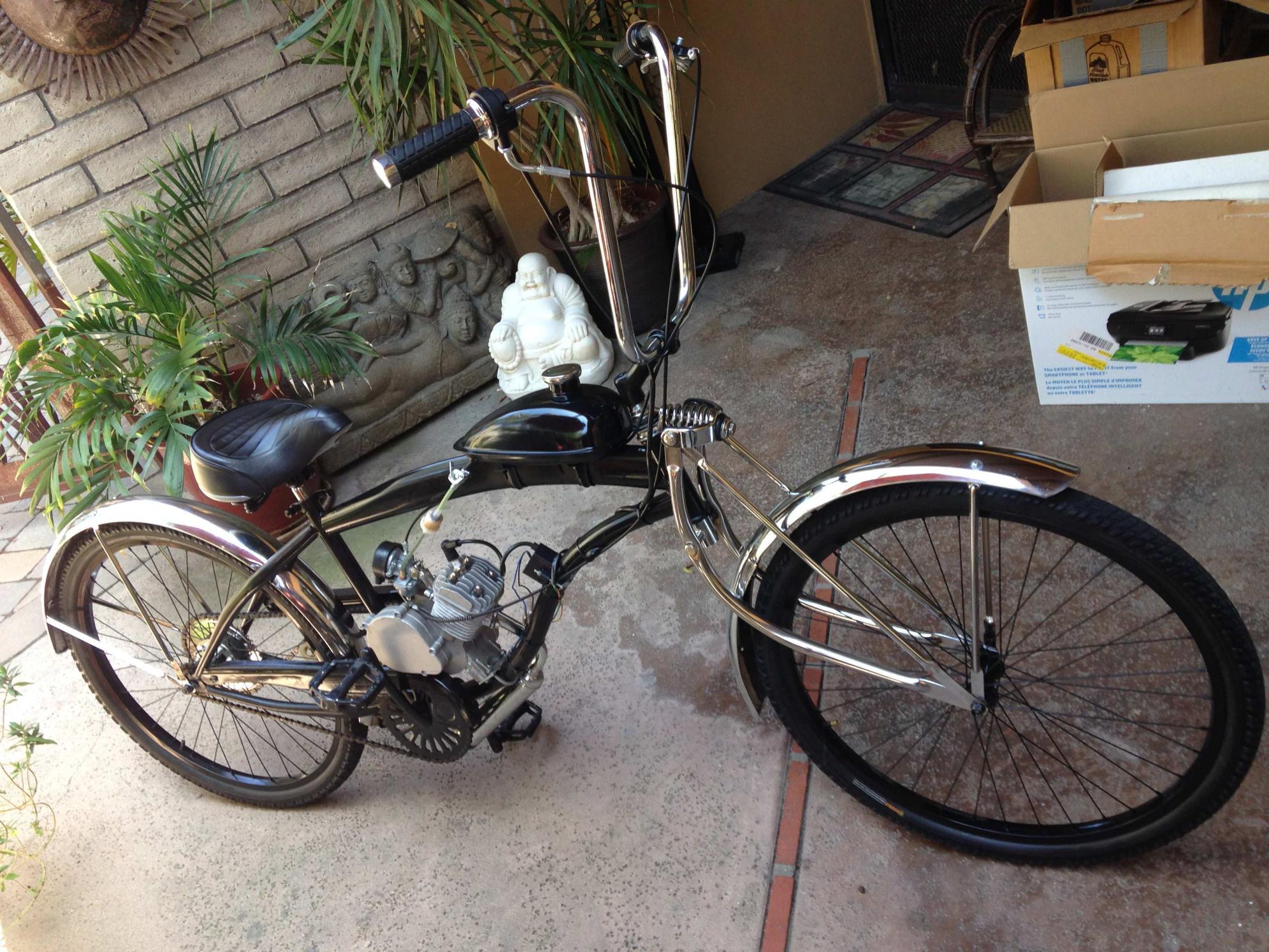 Other Lowrider Cruiser Motorized Black and Silver or Gray