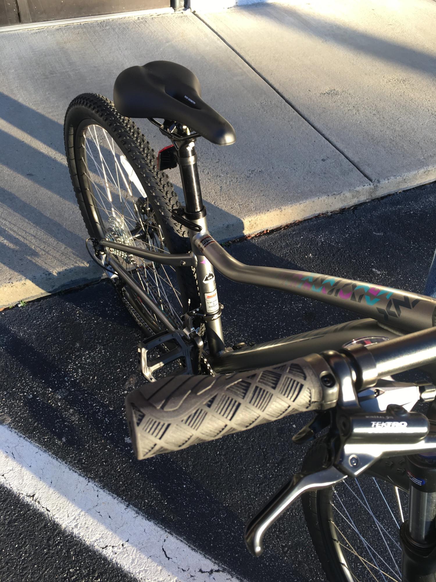 2016 Specialized Jynx 650b Silver, gray or bare metal