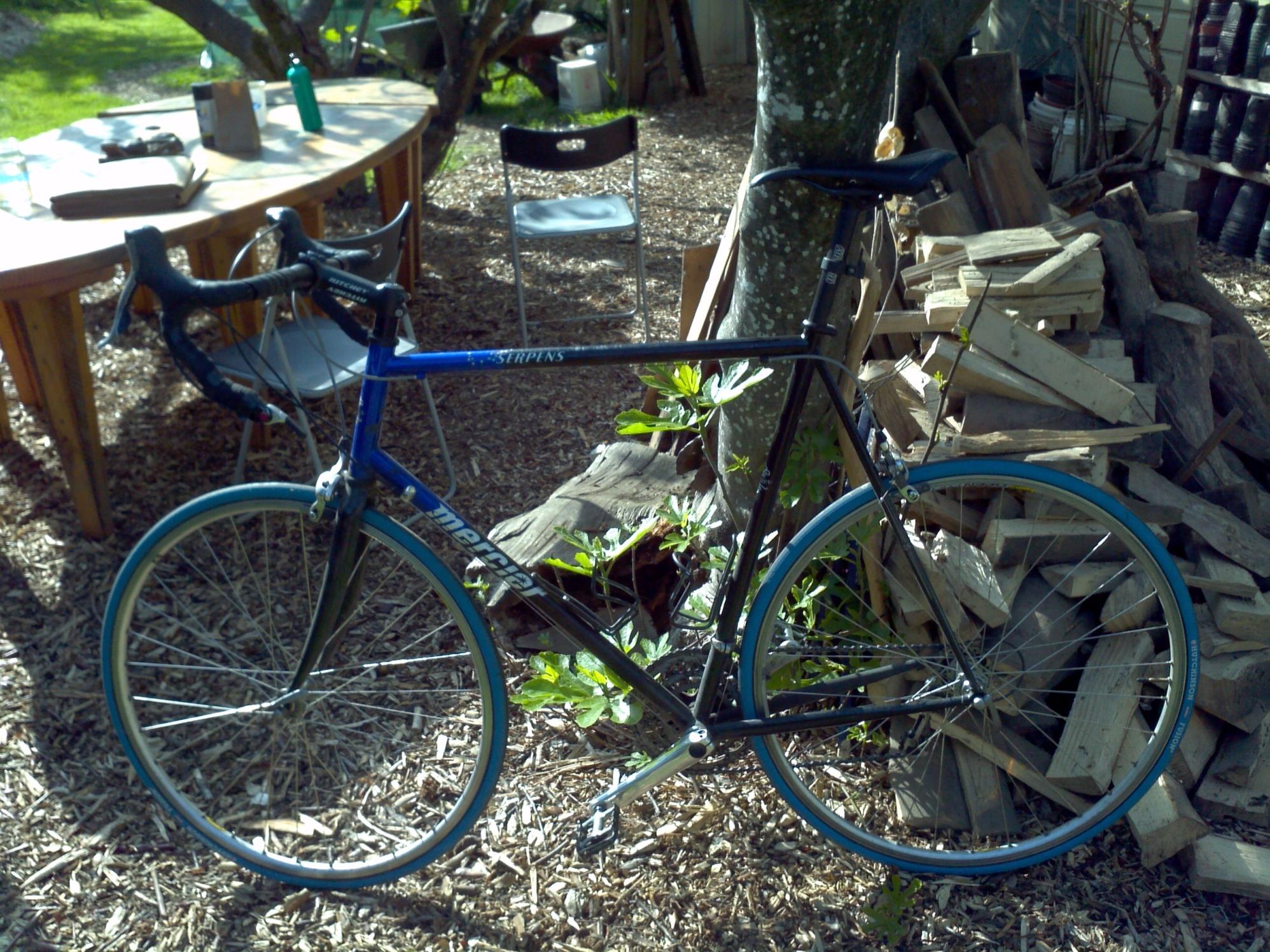 2008 Motobecane Track Fixed Gear Blue