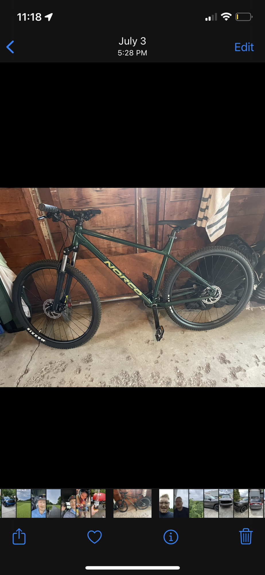 2022 Norco Bikes Storm 3 Green