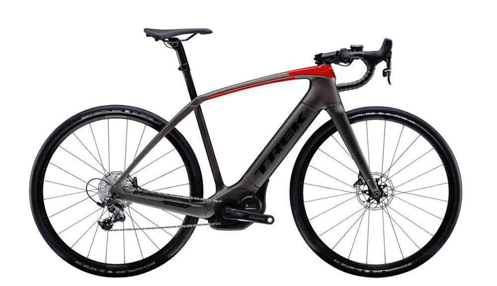 2022 Trek Domane+ Black and Red