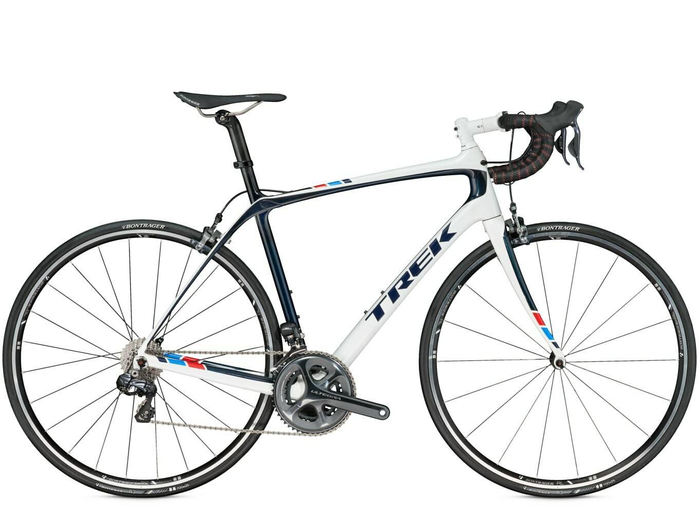 2016 Trek Domane White, Blue, and Red