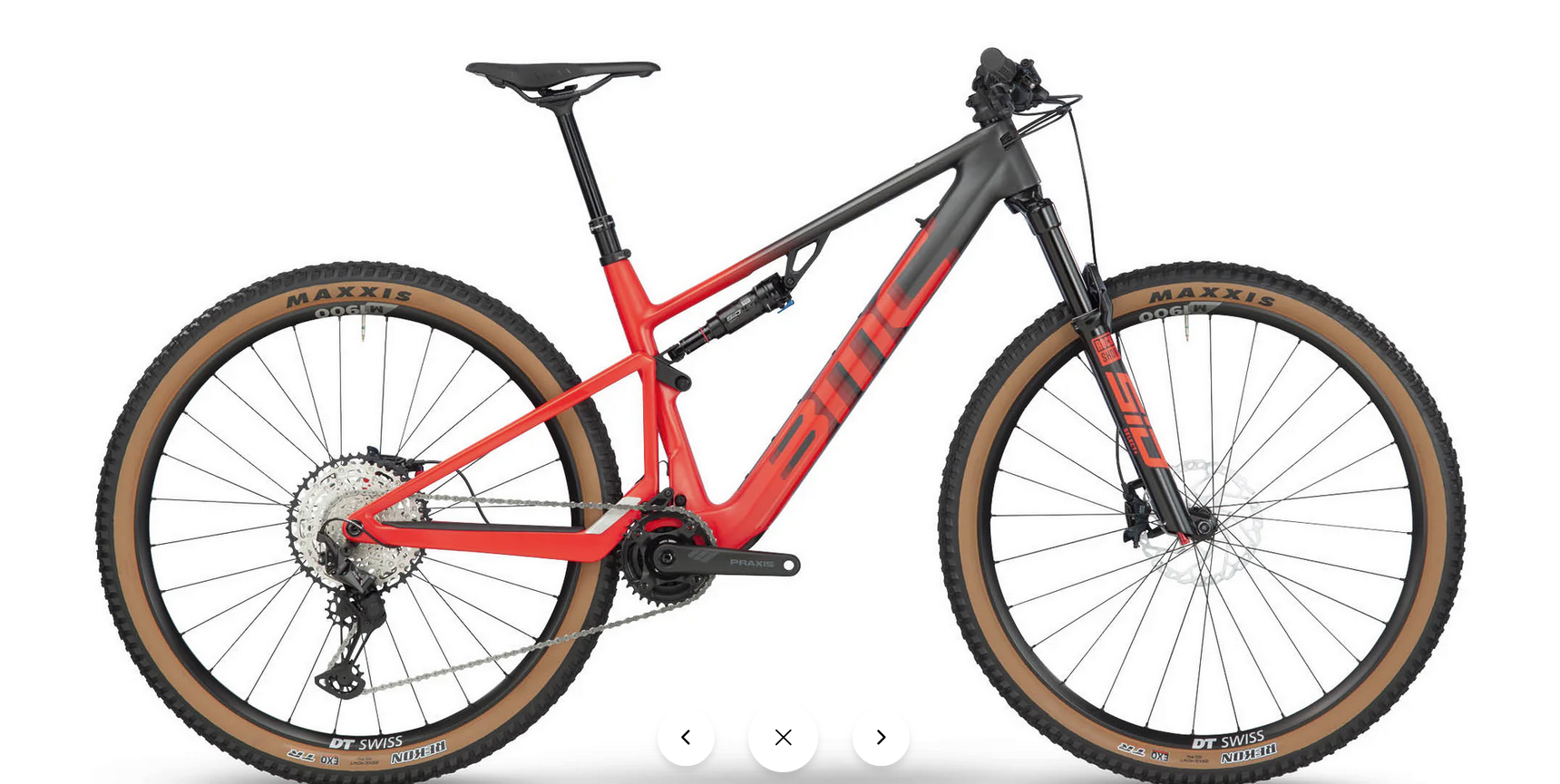 2023 BMC Fourstroke AMP LT TWO USA Red and Black