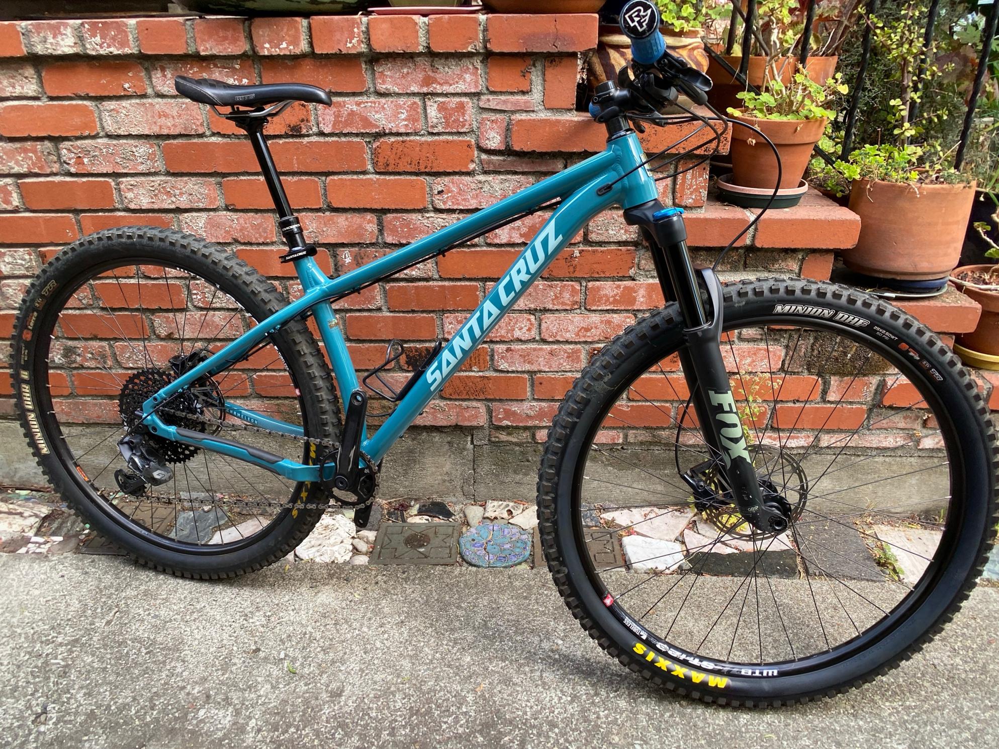 2019 Santa Cruz Chameleon Blue