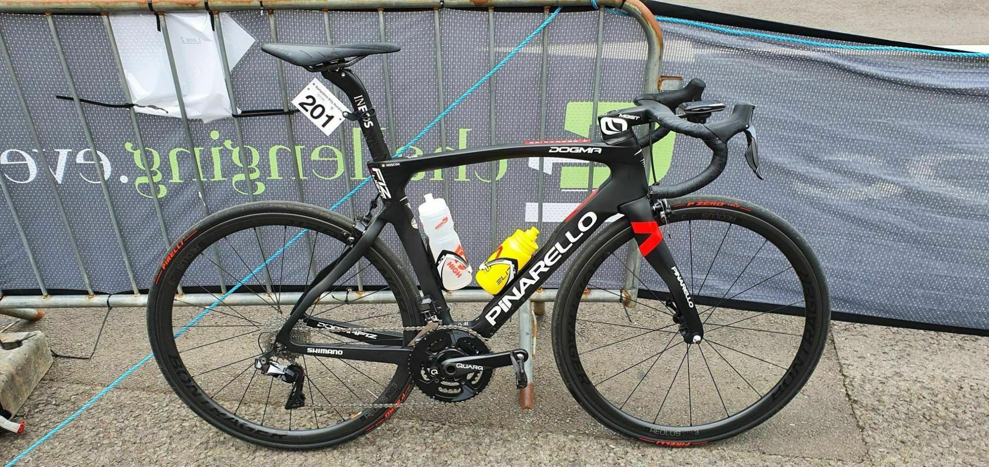 2021 Pinarello F12 X-Light Team Ineos Black
