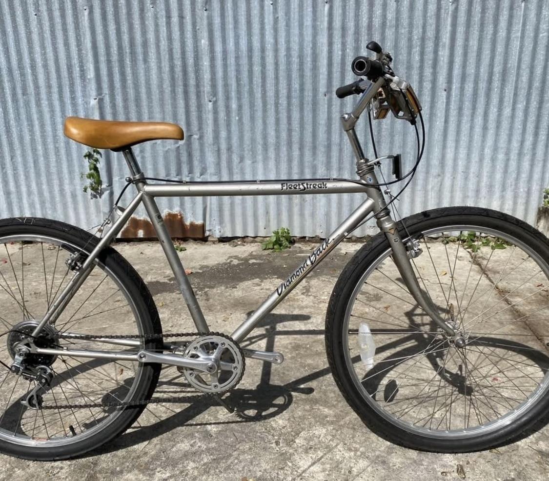 2025 Diamondback Vintage Diamondback Fleet Streak Silver, gray or bare metal