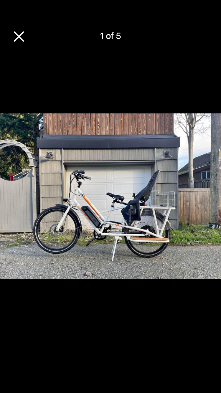 2019 Rad Power Bikes Radwagon White