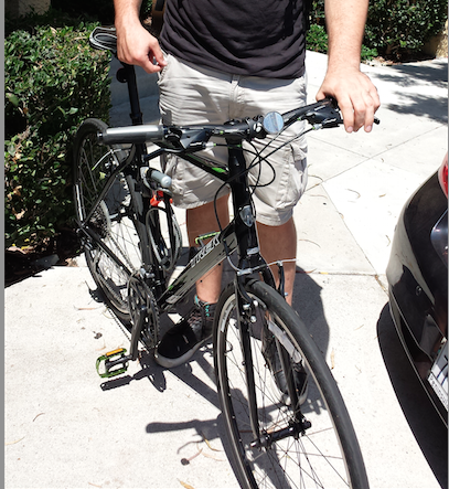 2014 Trek 7.3 FX  Black and Green