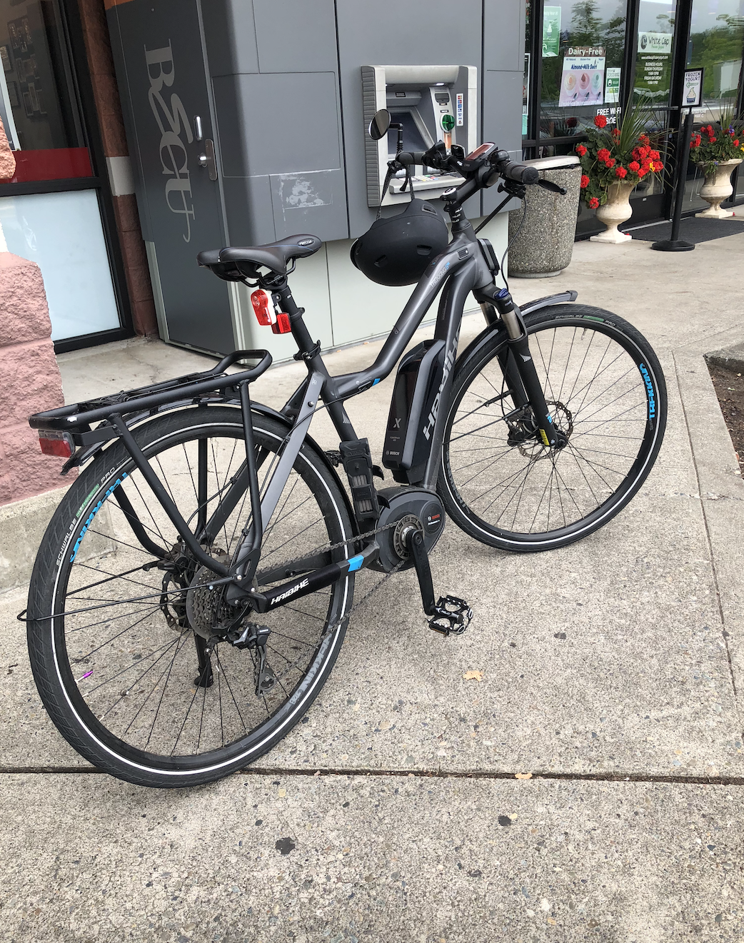 2018 Haibike X Duro S RX Silver, gray or bare metal