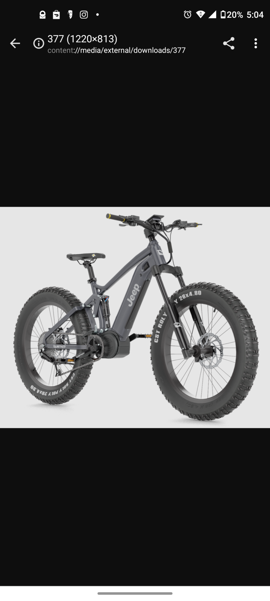 2021 Northrock Xc00 fat tire Black and Black