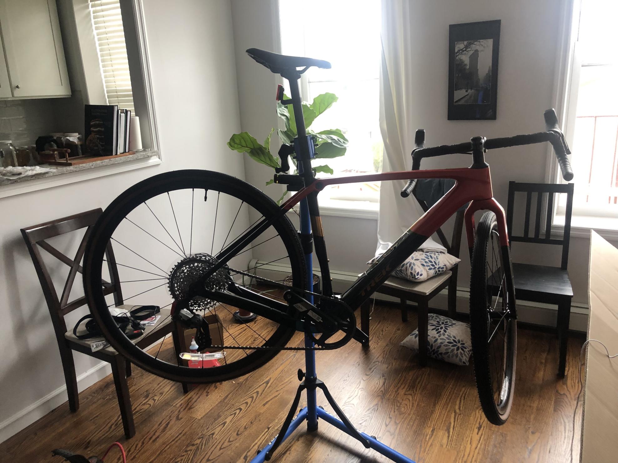 2025 Trek Checkpoint SL 5 Red, Black, and Yellow or Gold