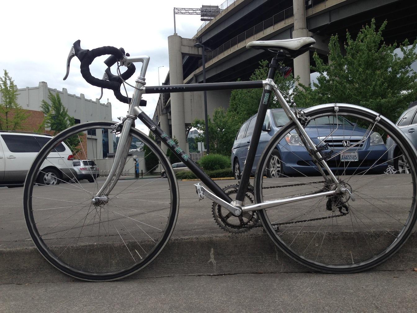 1992 Trek 2300  Silver or Gray