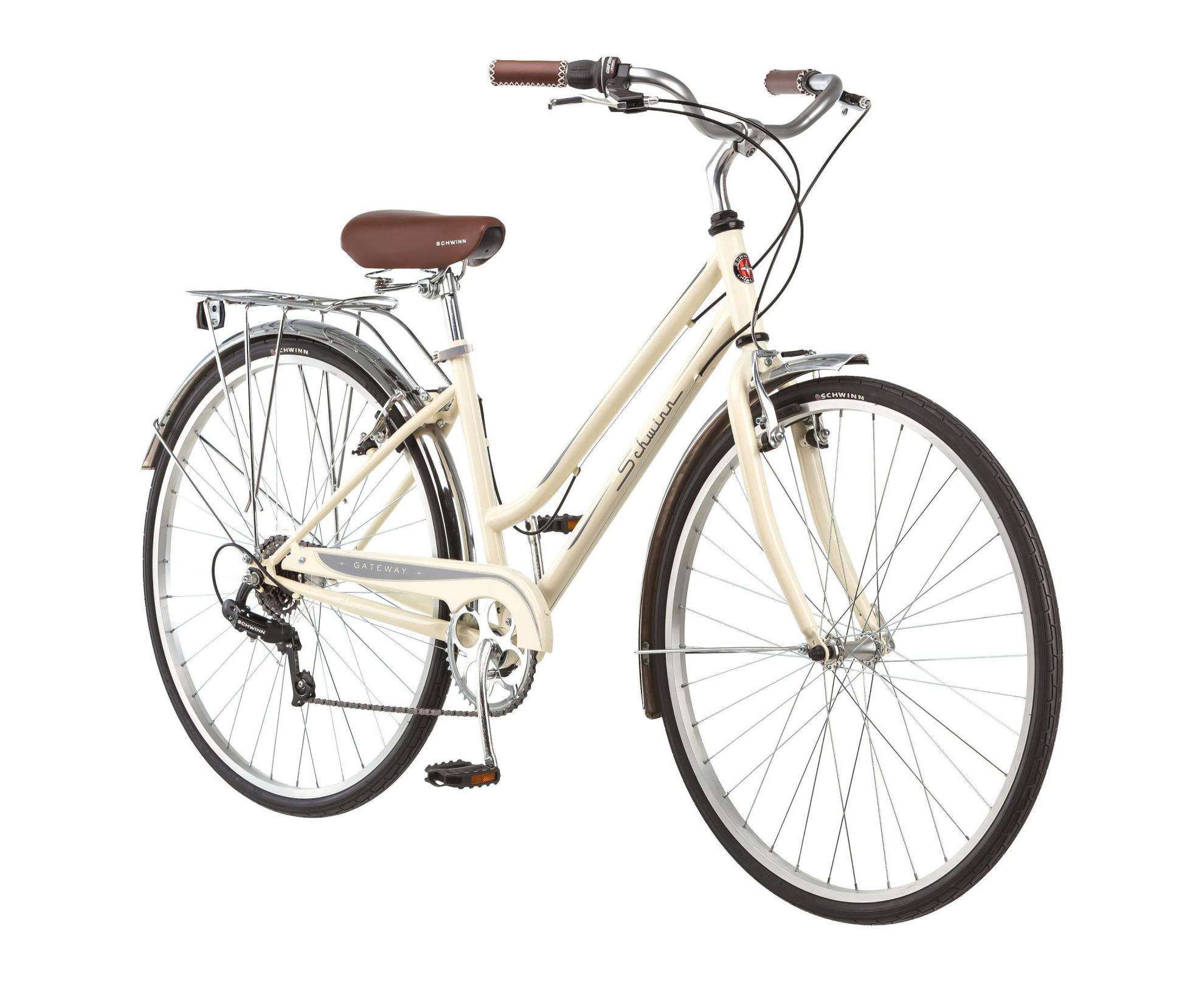 2017 Schwinn Gateway Yellow or Gold and Brown