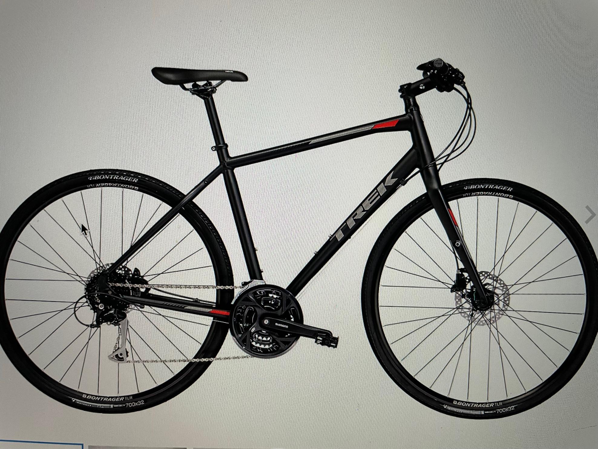 2017 Trek fx3 disc 17.5 Black