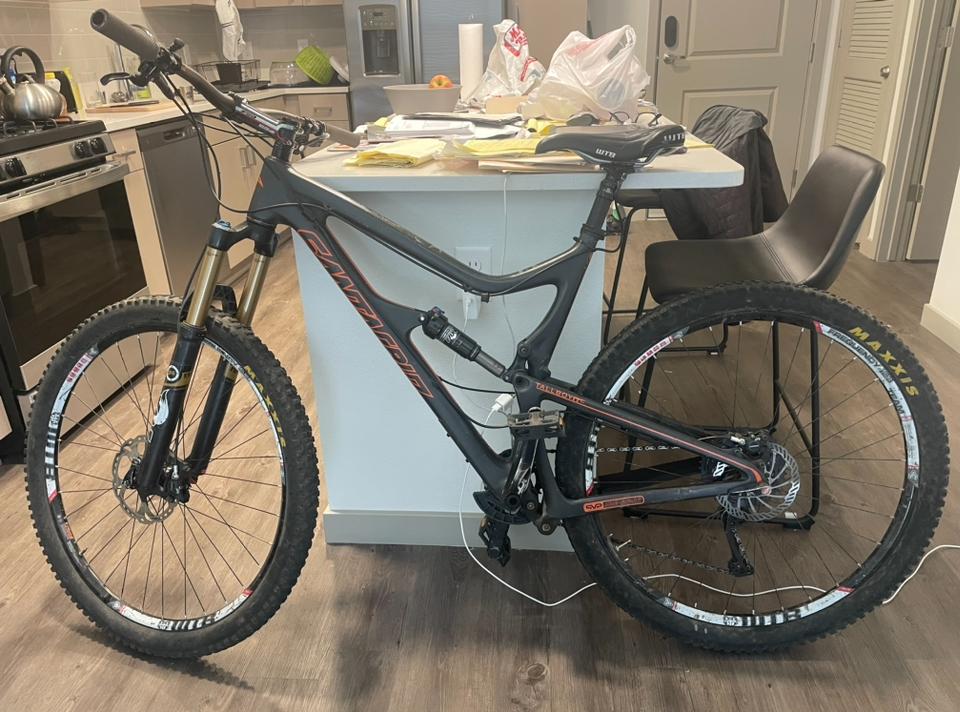 2014 Santa Cruz Tall Boy LTC Black and Red