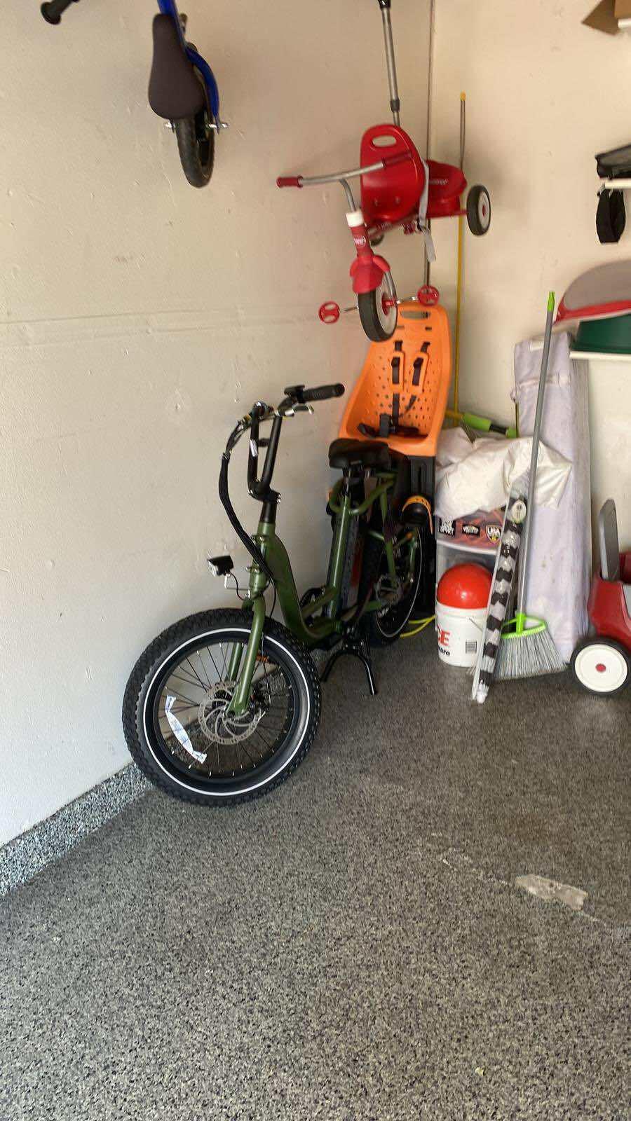 2024 Rad Power Bikes RadRunner 2 Green and Black