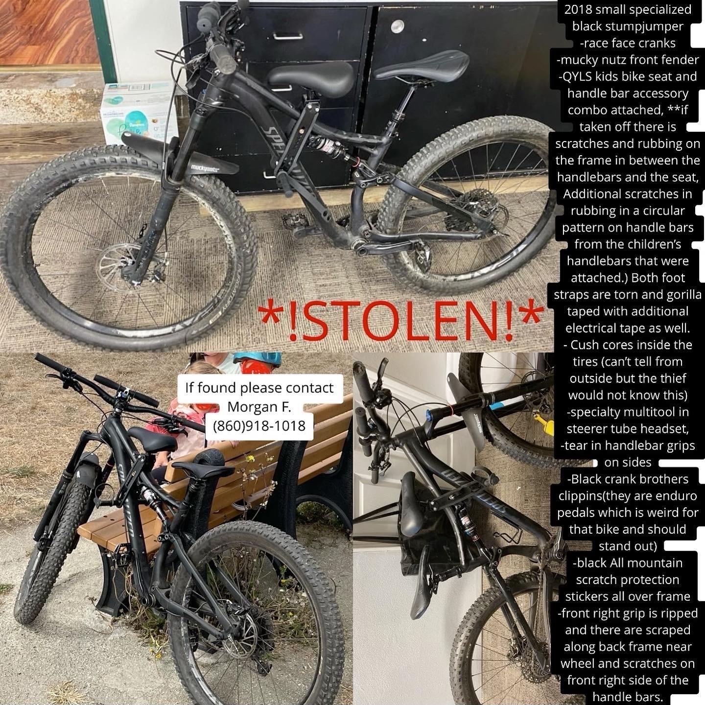 Specialized Stumpjumper FSR Comp Black and Silver, gray or bare metal