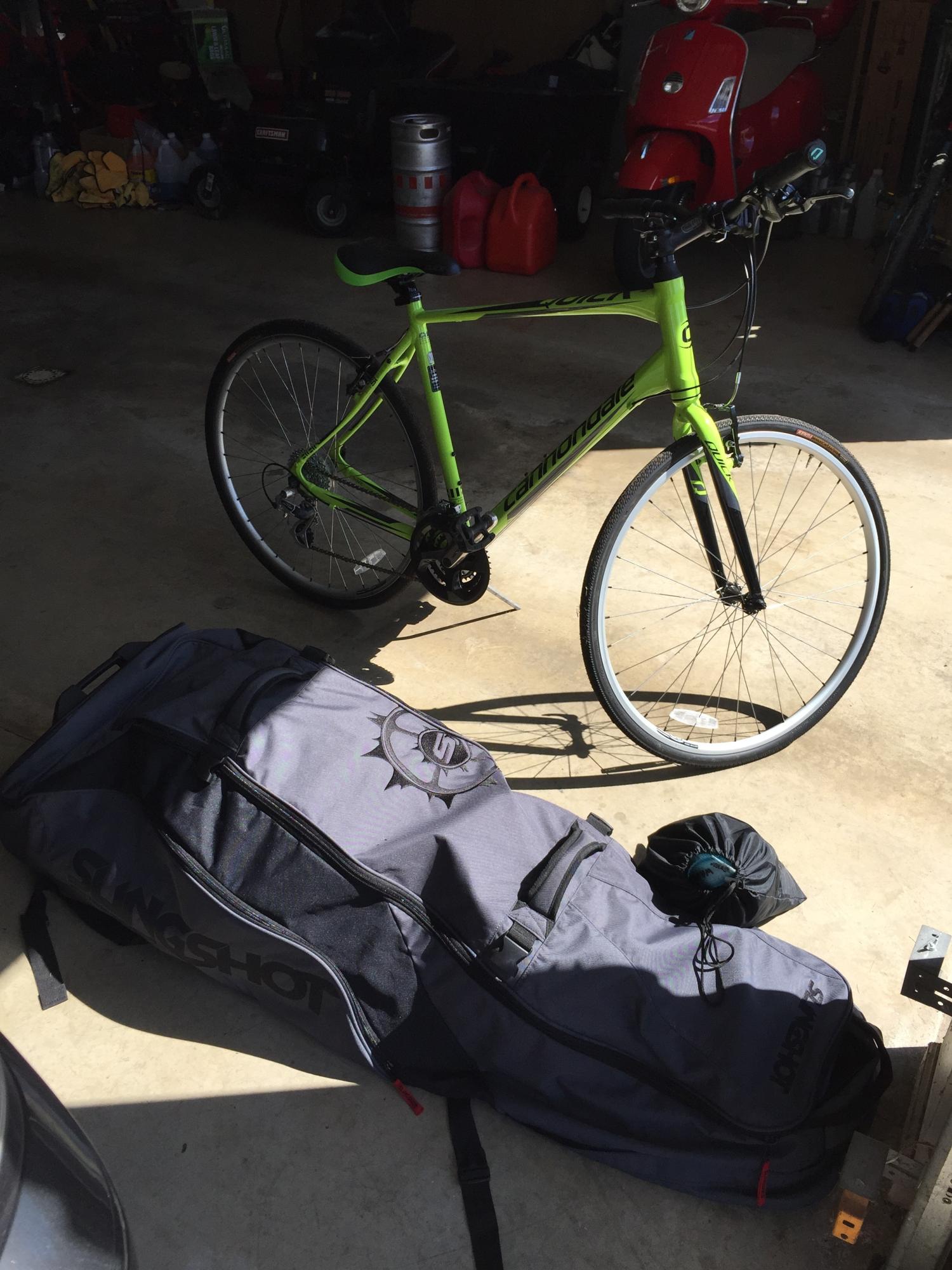 2013 Cannondale Quick 5 Green and Black