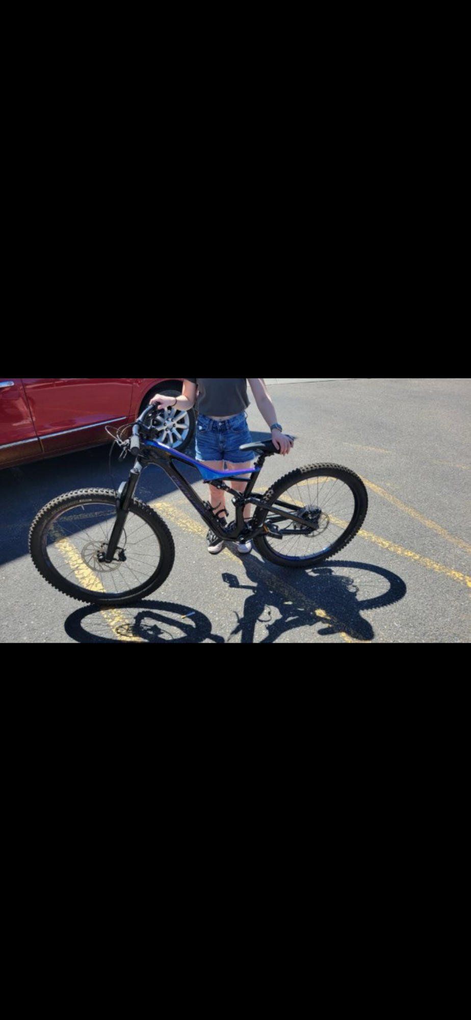 2018 Specialized Stumpjumper Comp carbon 27.5 FSR Blue and Purple