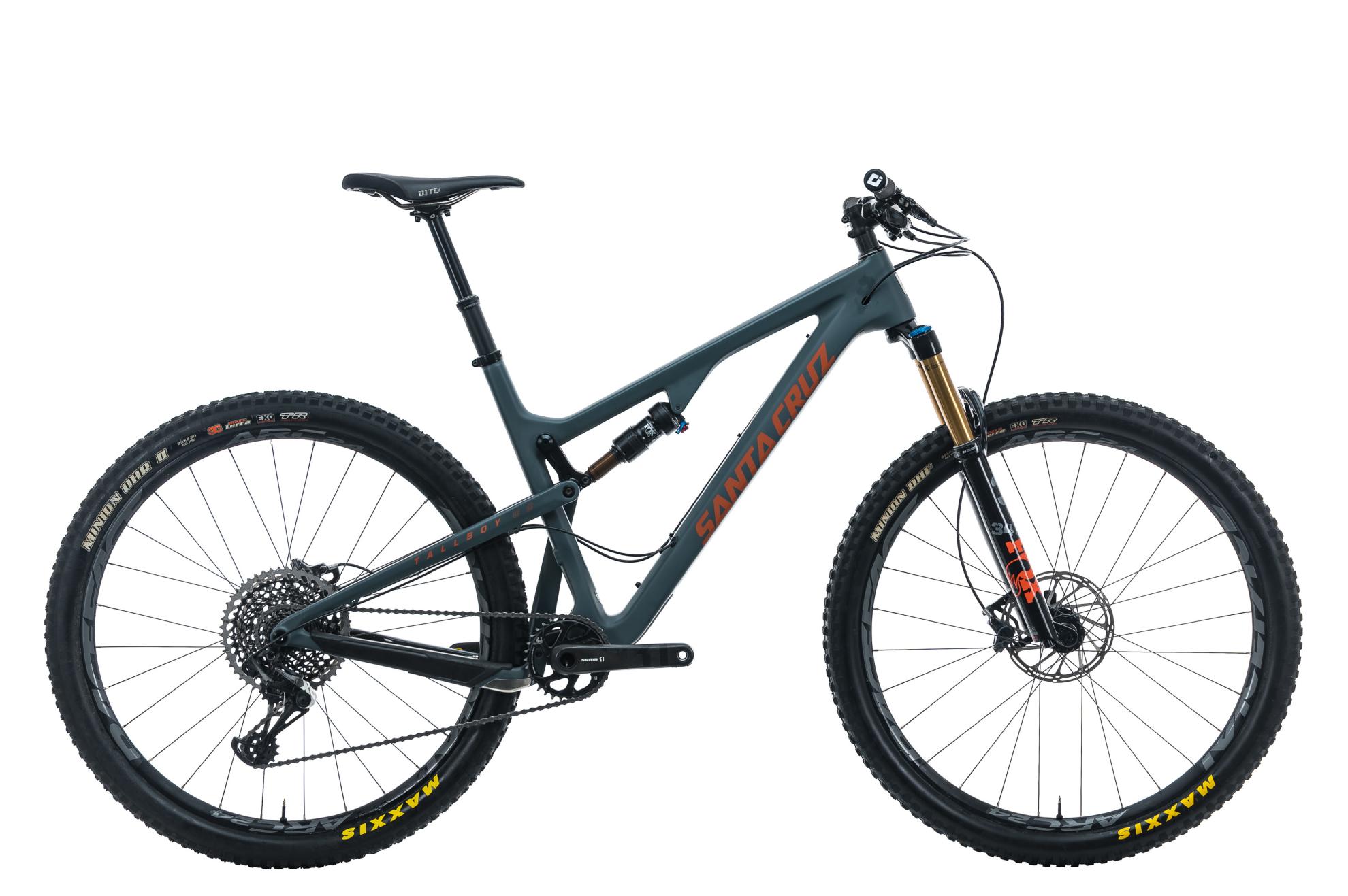 2017 Santa Cruz Tallboy CC Silver, gray or bare metal