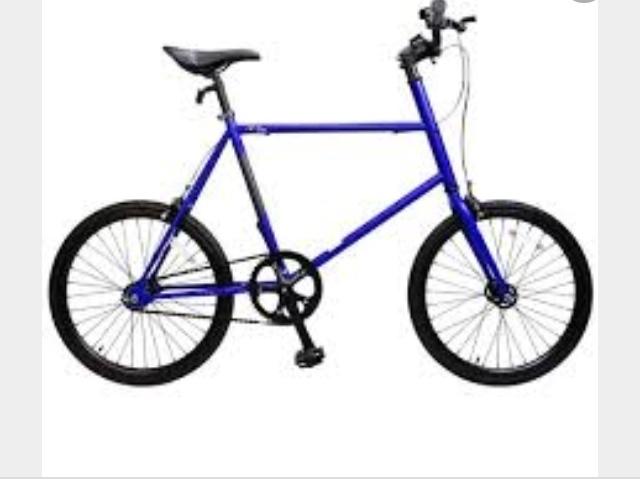 2015 Alton Alton single speed m fixie. 20 inch wheels Blue