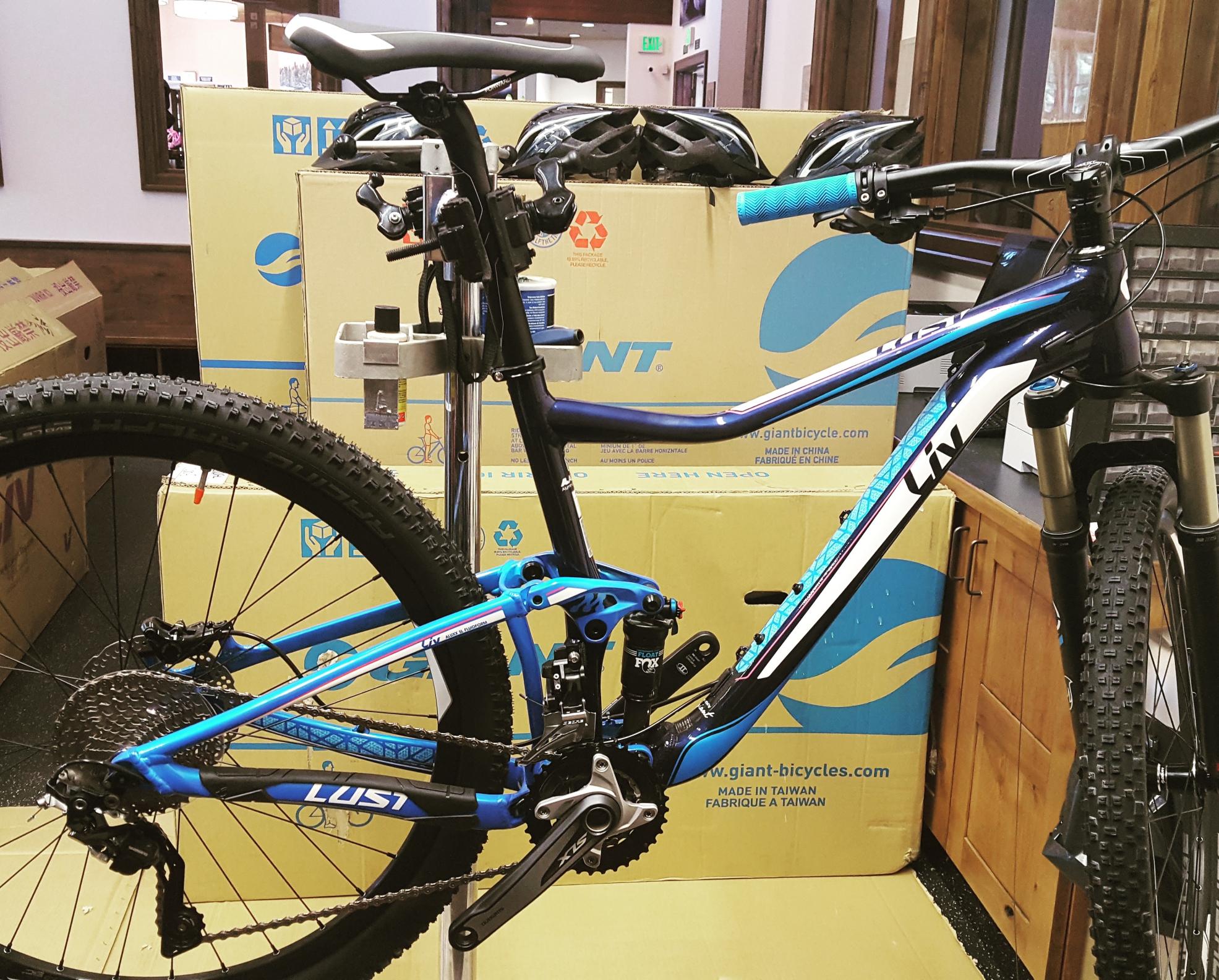 2016 Giant Lust 1 Blue