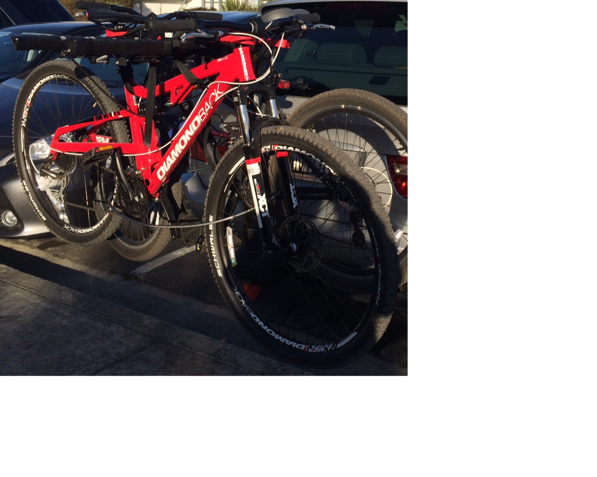 2015 Diamondback Mountain Bike Red