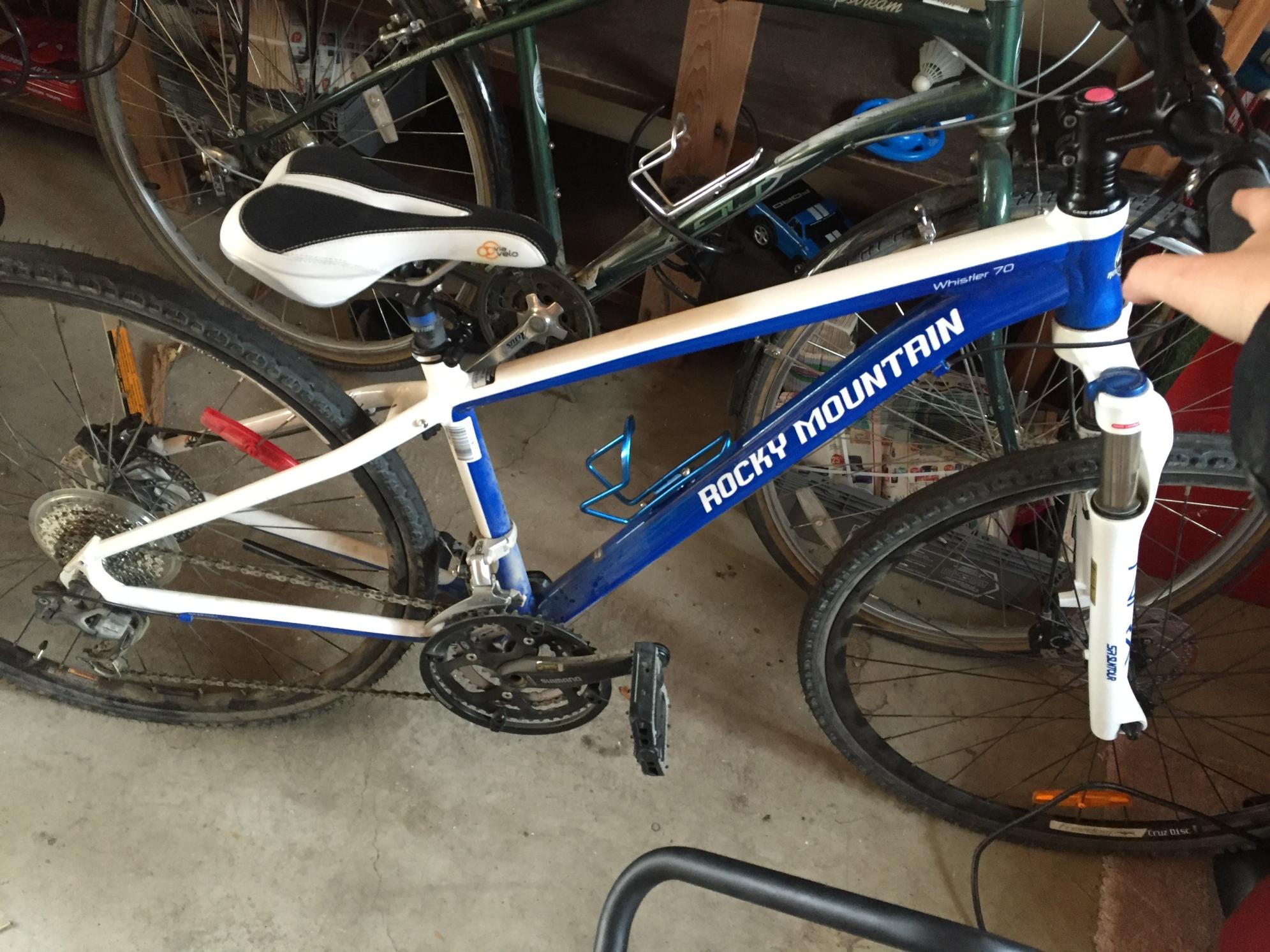 Rocky Mountain Bicycles 70 Rocky Mountain White and Blue