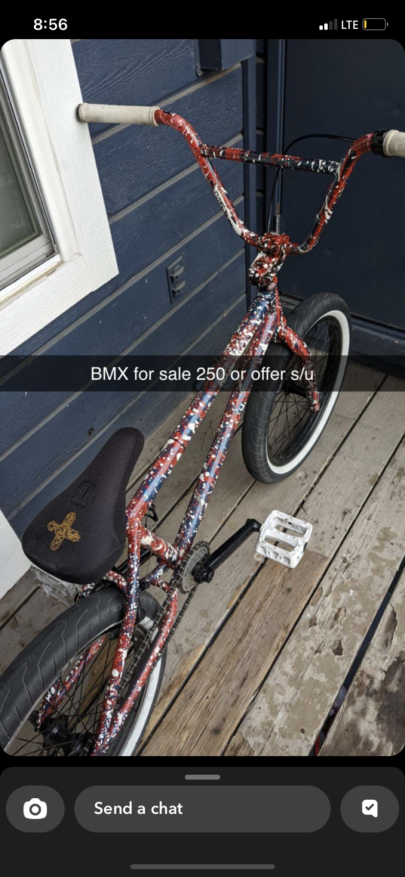 2018 Verde BMX Red, Blue, and White