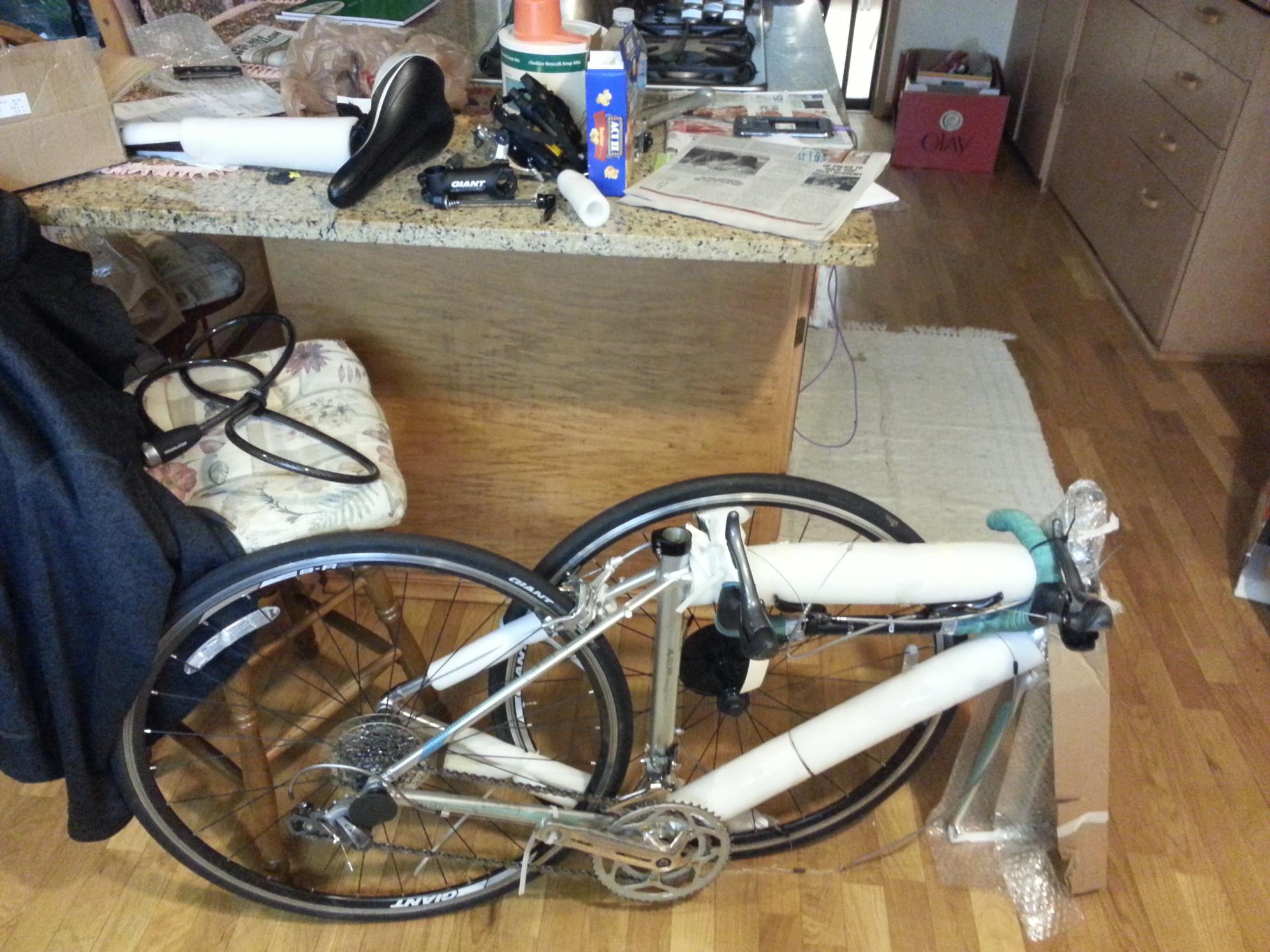 2015 Giant Avail 3 Silver or Gray and Teal