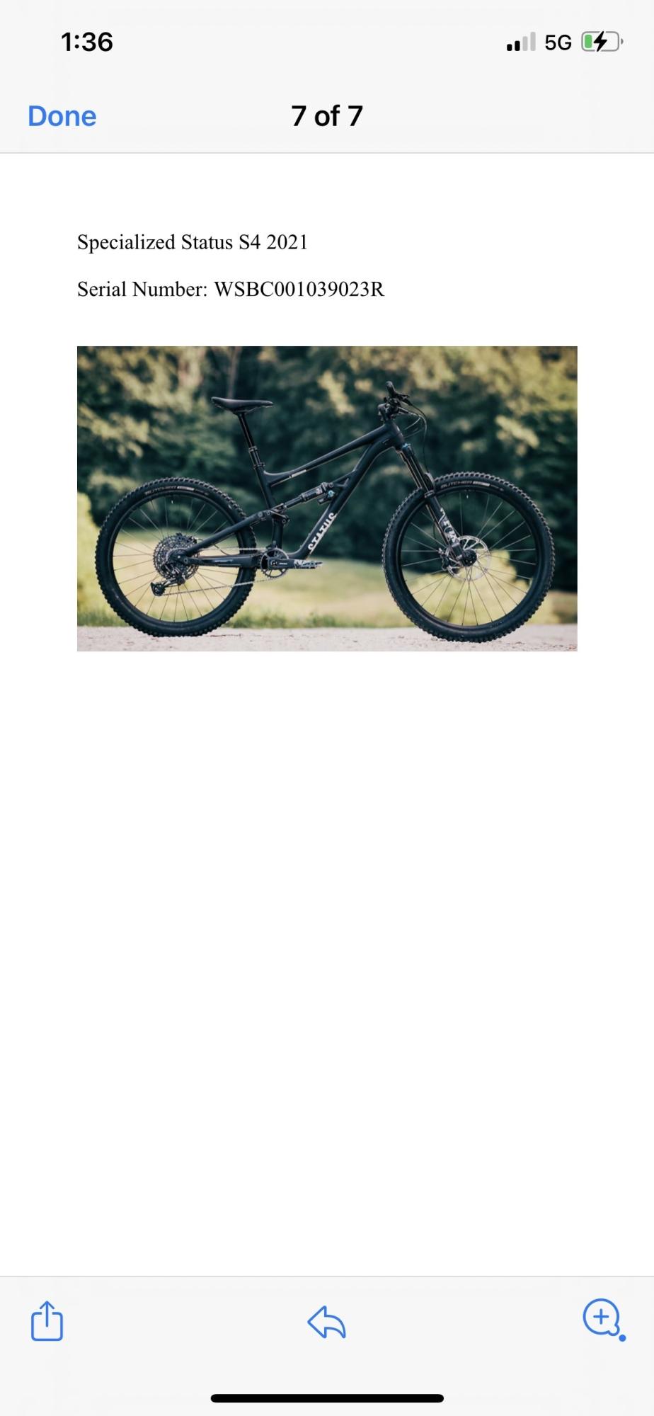 2021 Specialized Status s4 2021 Black