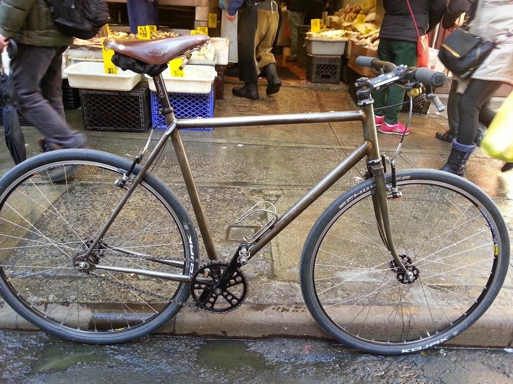 2011 Crooked Hill Cycles Custom Single Speed Silver or Gray