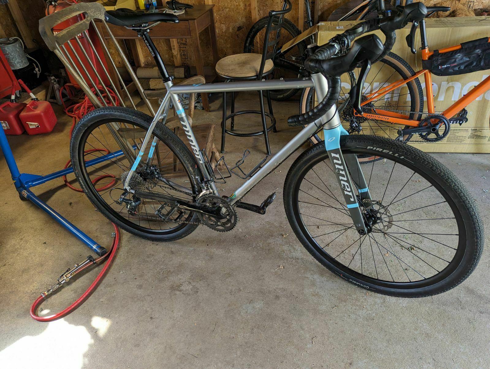 2018 Niner Rlt Silver, gray or bare metal