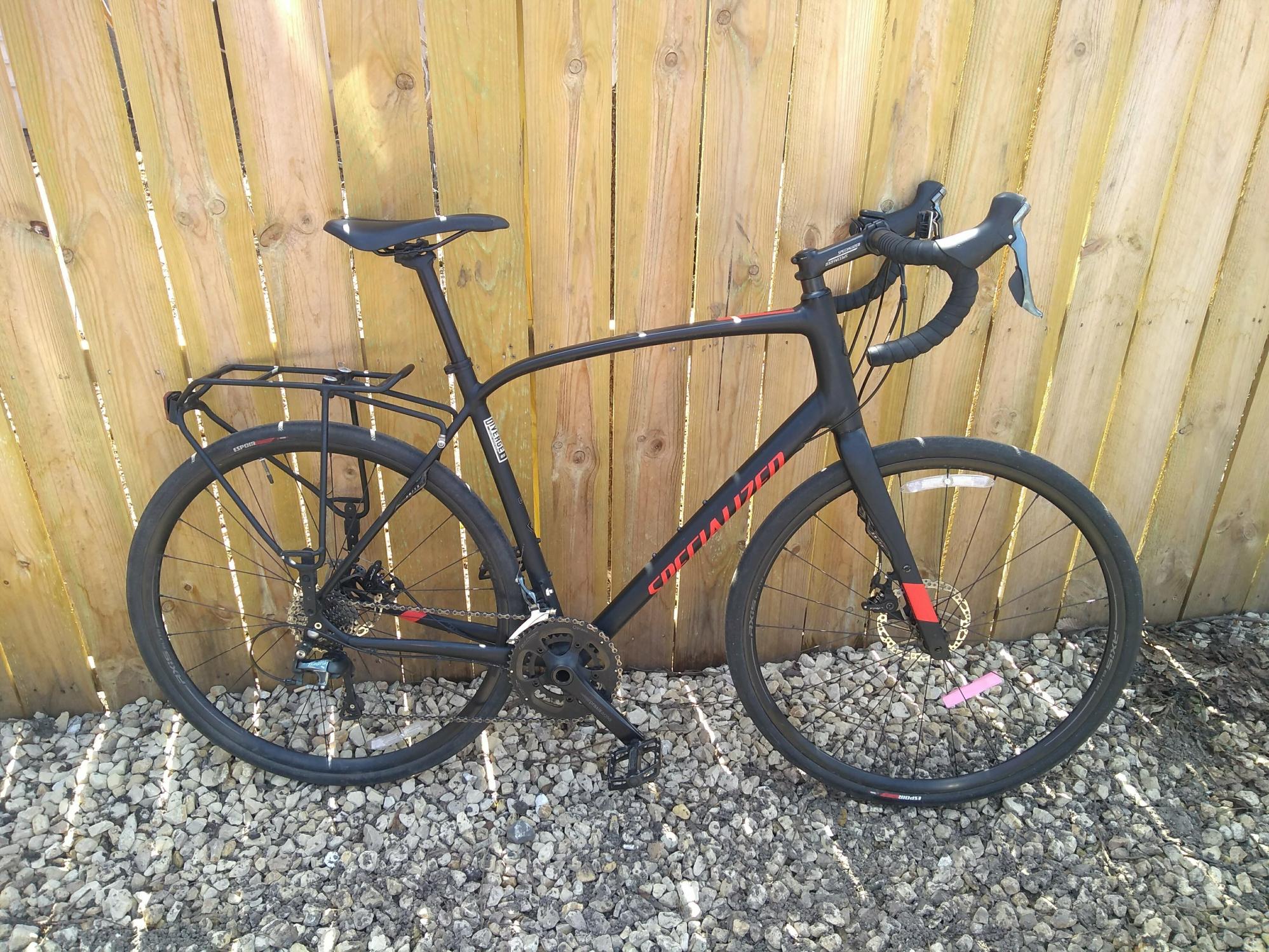 2017 Specialized Diverge Elite DSW Black
